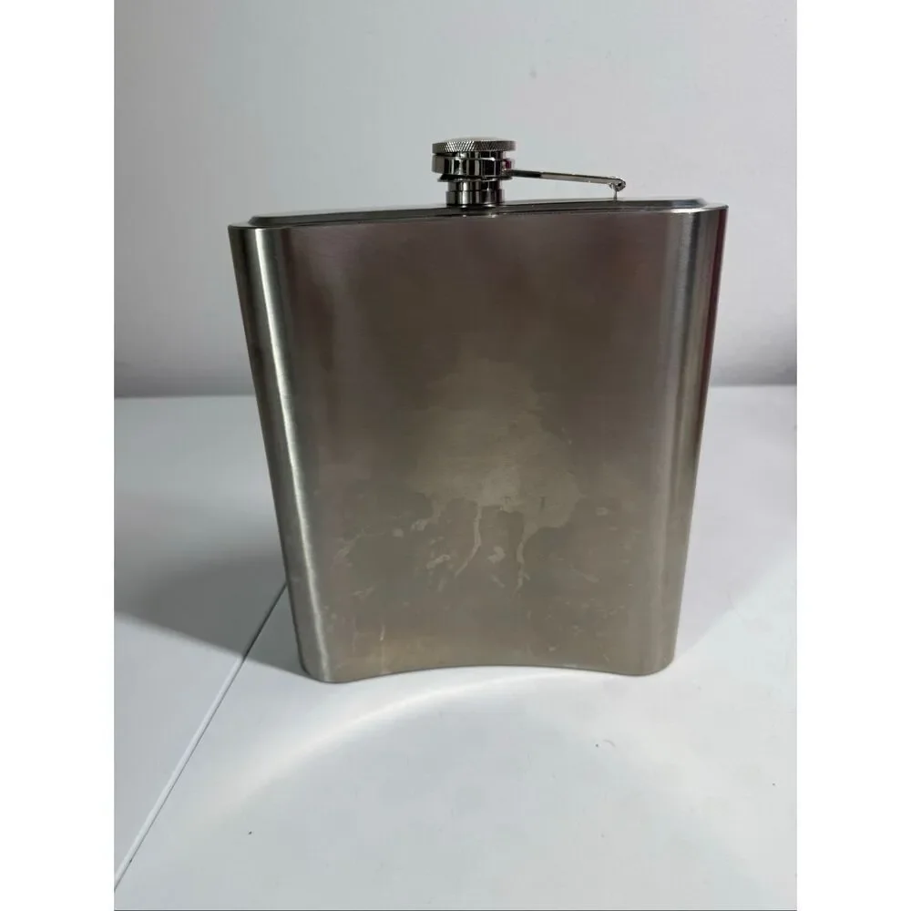 Oversized Stainless Steel 80 Oz Drinking Flask